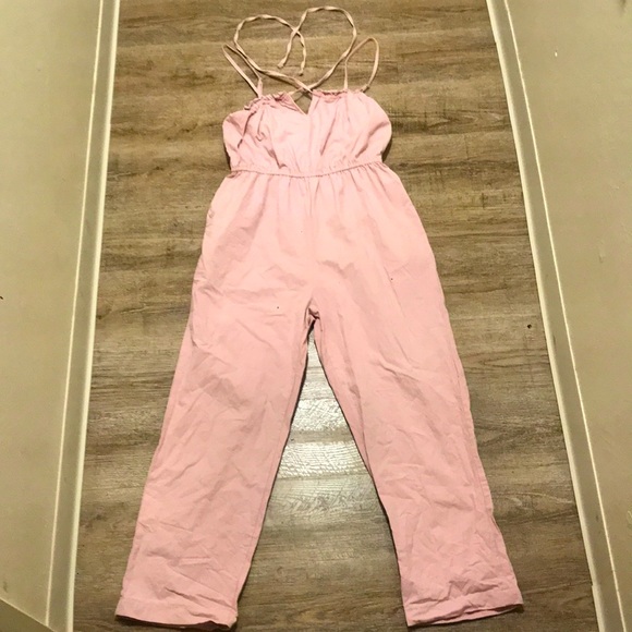 SHEIN pink jumpsuit